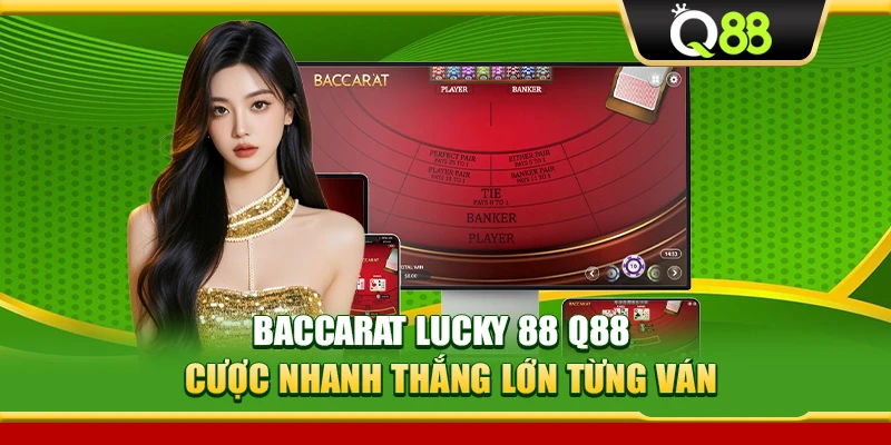 Baccarat Lucky 88 Q88 – Cược Nhanh Thắng Lớn Từng Ván