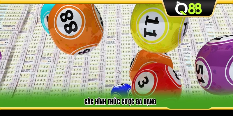 Các dạng cược đa dạng theo nhu cầu người chơi