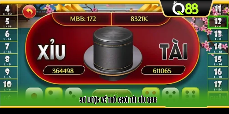 Tổng quan sơ lược về game tài xỉu Q88