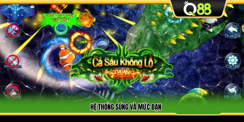 Các loại súng và cấp độ đạn trong game